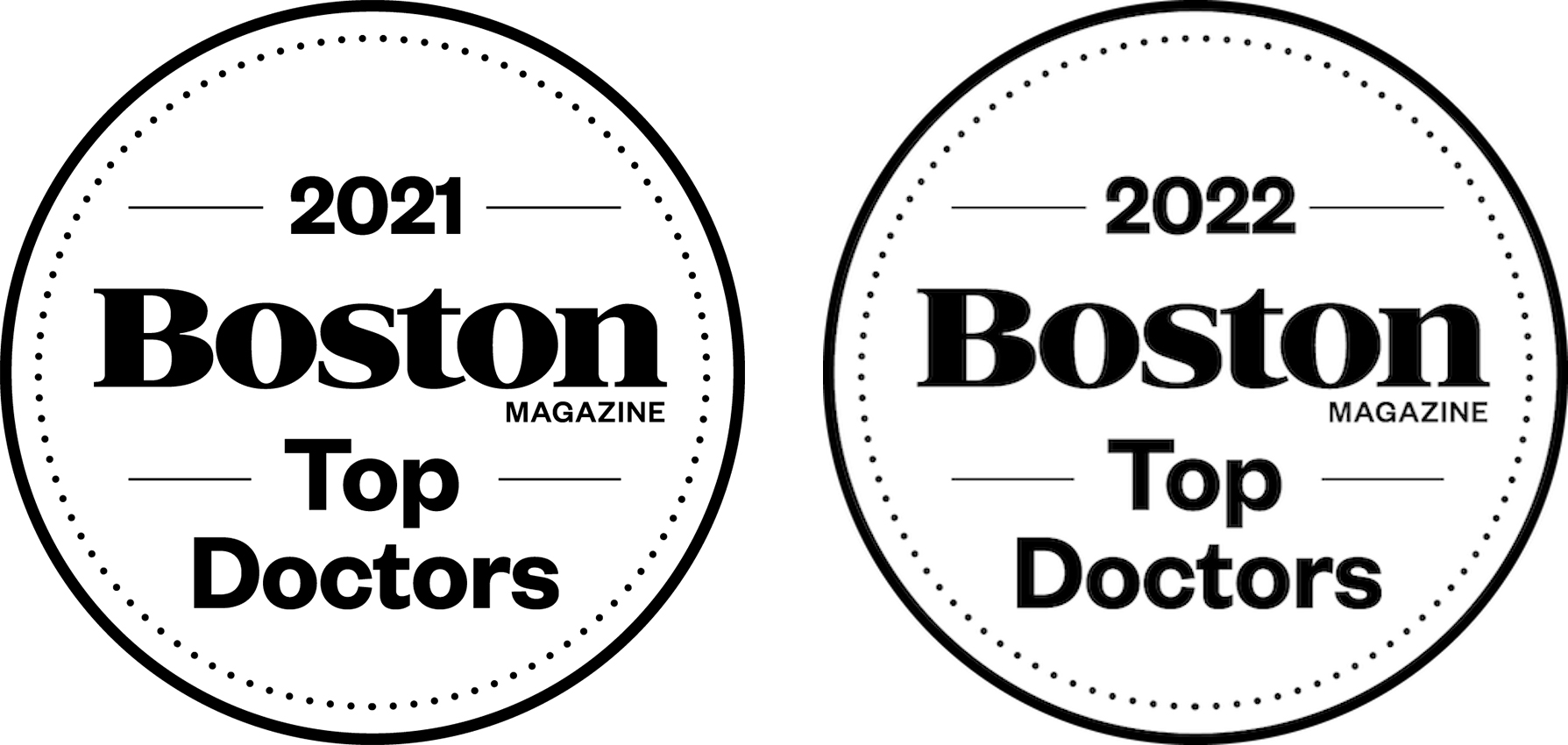 Boston Magazine - Top Doctors 2021