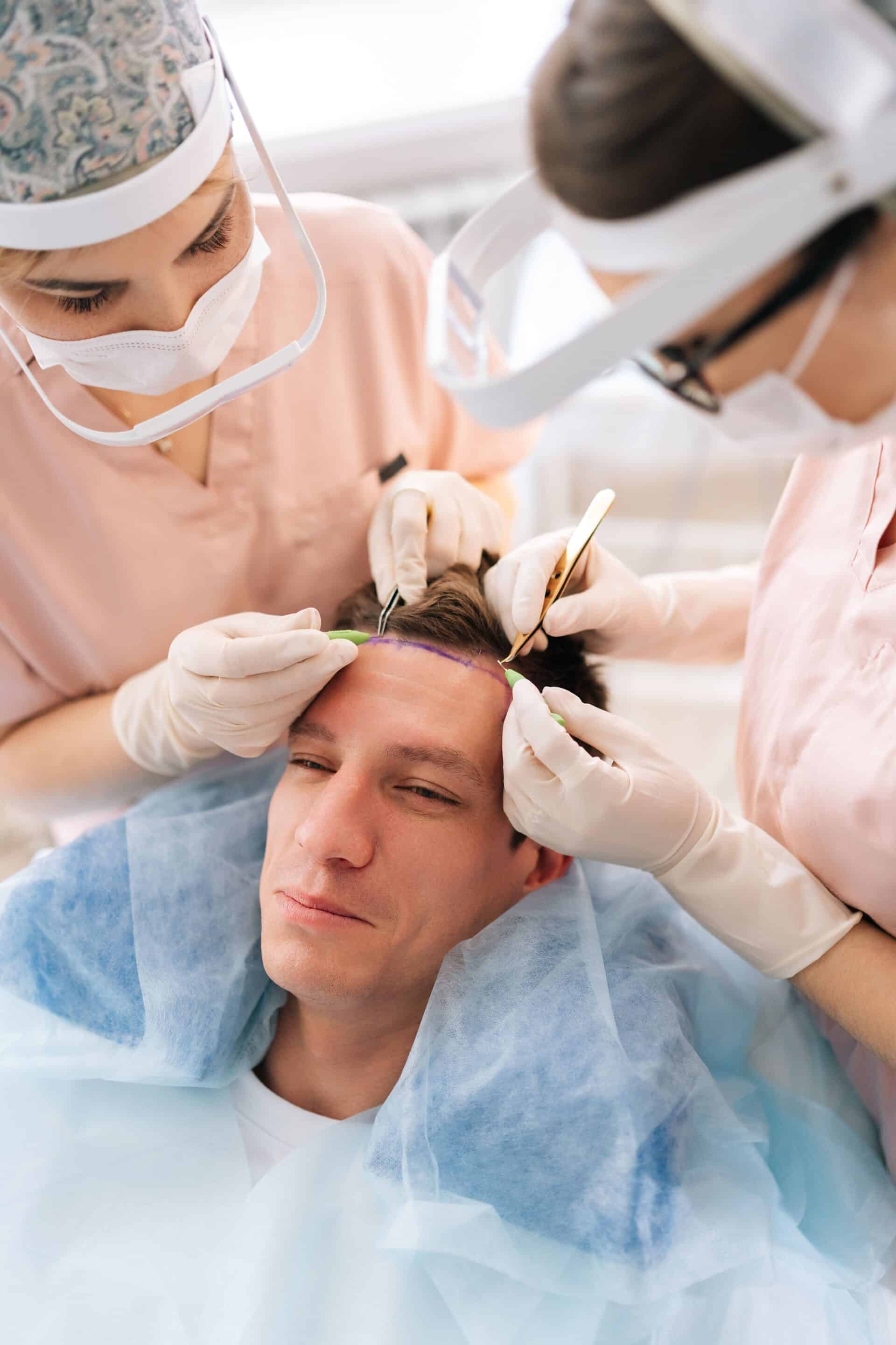 men hair restoration