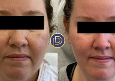 ipl before and after photo by premier dermatology in wellesley ma