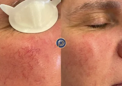 Nd:YAG before and after photo by premier dermatology in wellesley ma