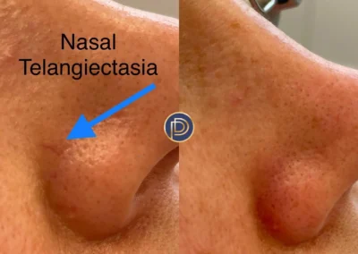 Nd:YAG before and after photo by premier dermatology in wellesley ma